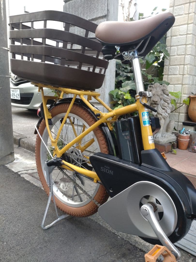 配送可★直接引渡可★ブラウンカスタム【ヤマハ パス シオン】電動アシスト自転車