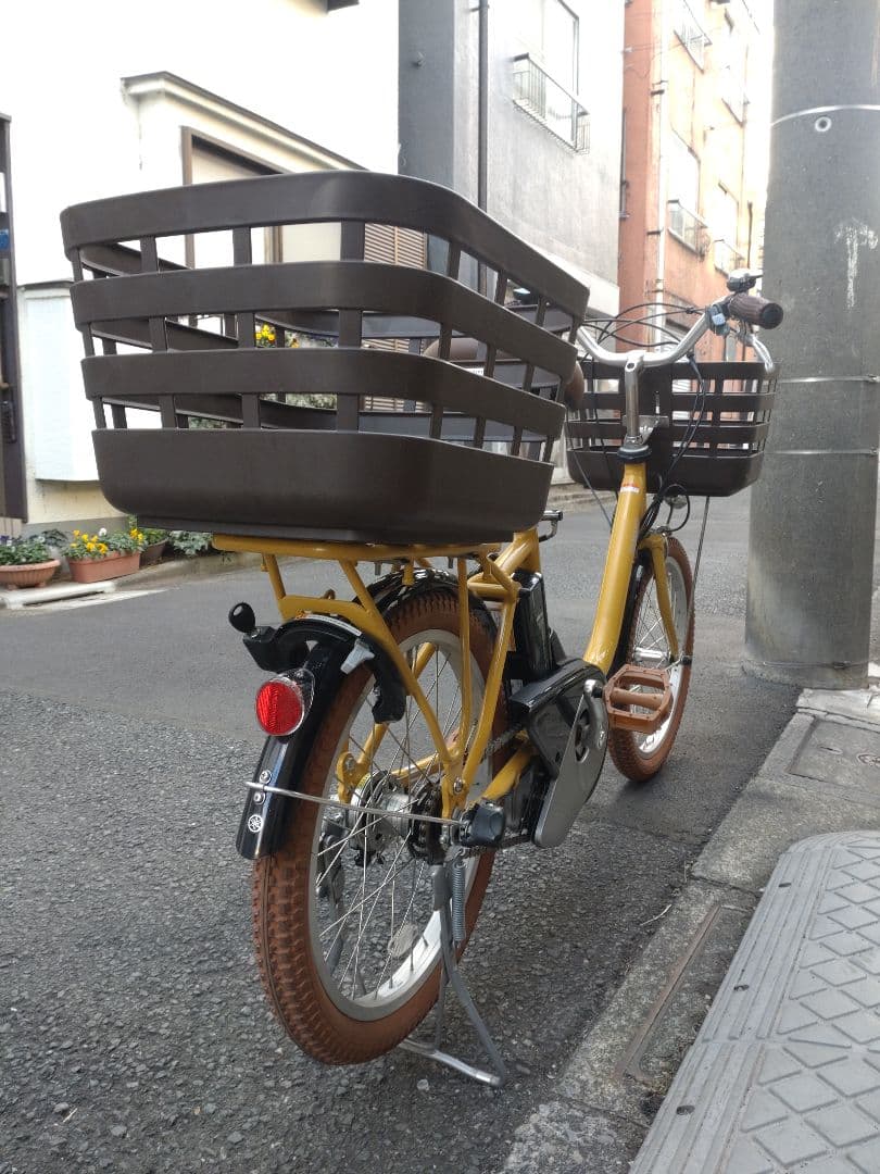 配送可★直接引渡可★ブラウンカスタム【ヤマハ パス シオン】電動アシスト自転車