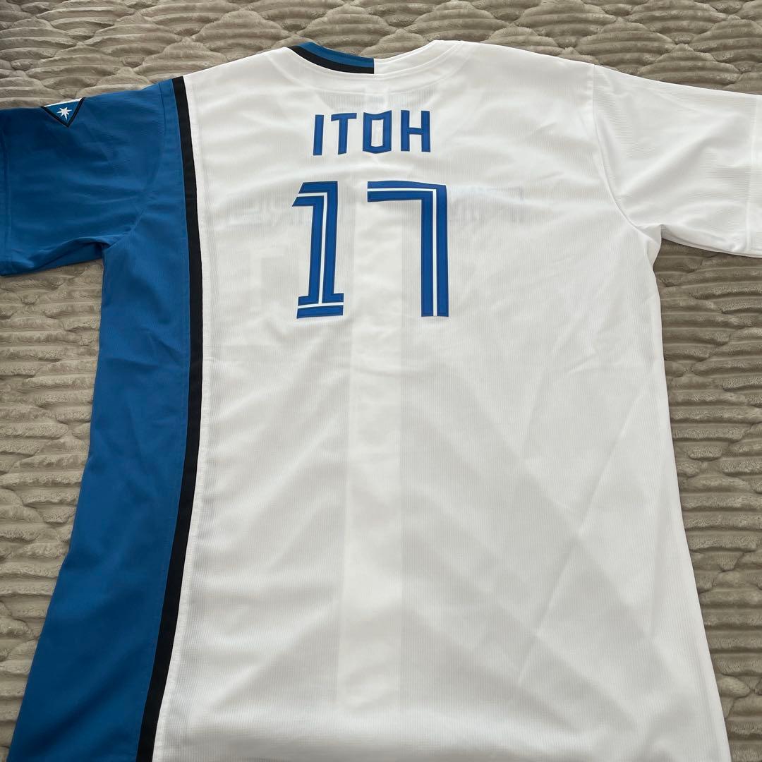 【美品】ファイターズ　ユニホーム 17 ITOH 伊藤