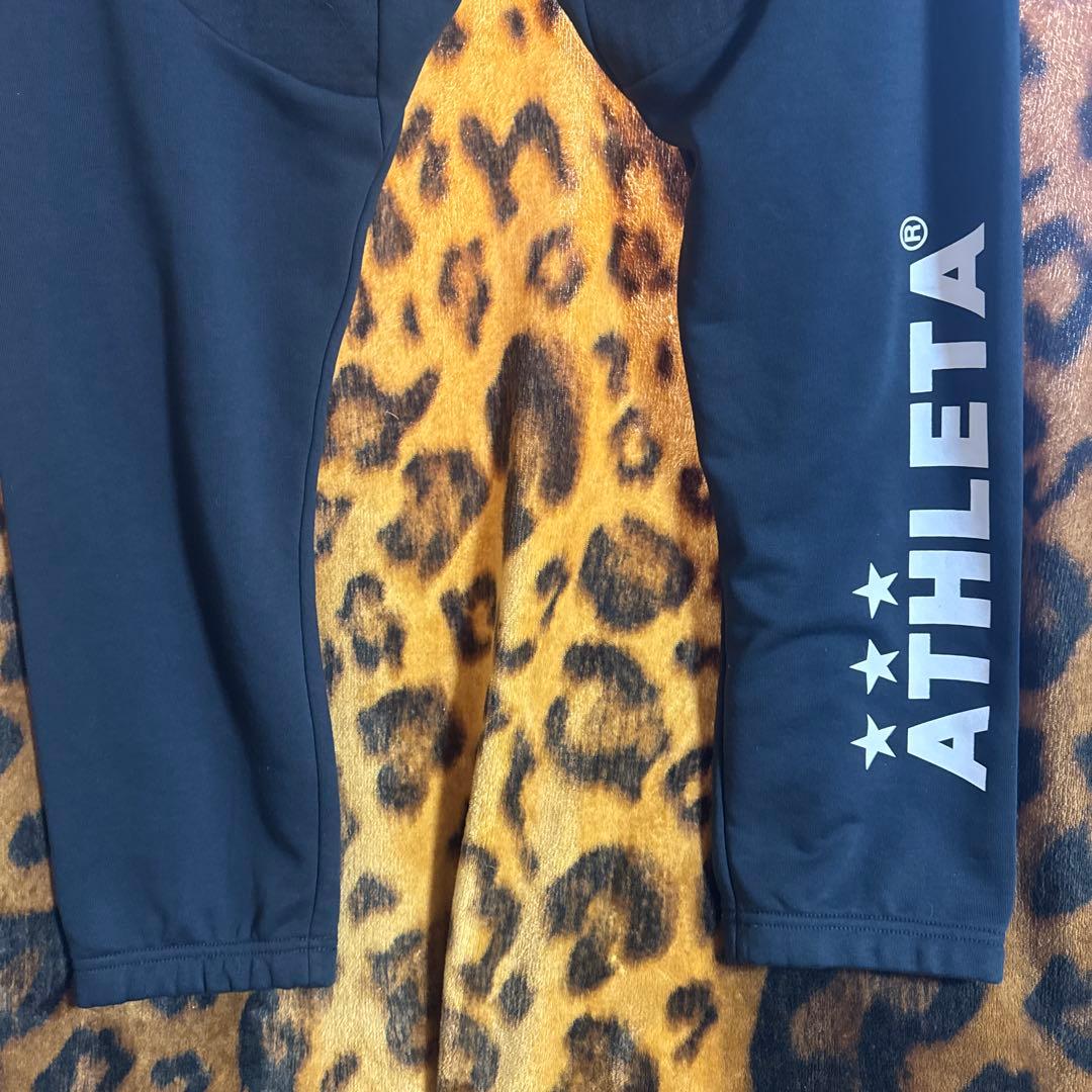 新品　アスレタ　BLACK O size 防寒機能パンツ　サッカー　フットサル