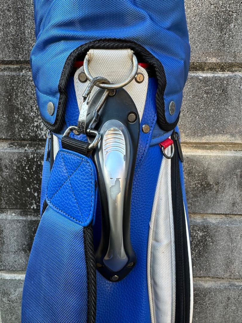 SRIXON（スリクソン）キャディバッグ ブルー 9型相当 フードカバー付き