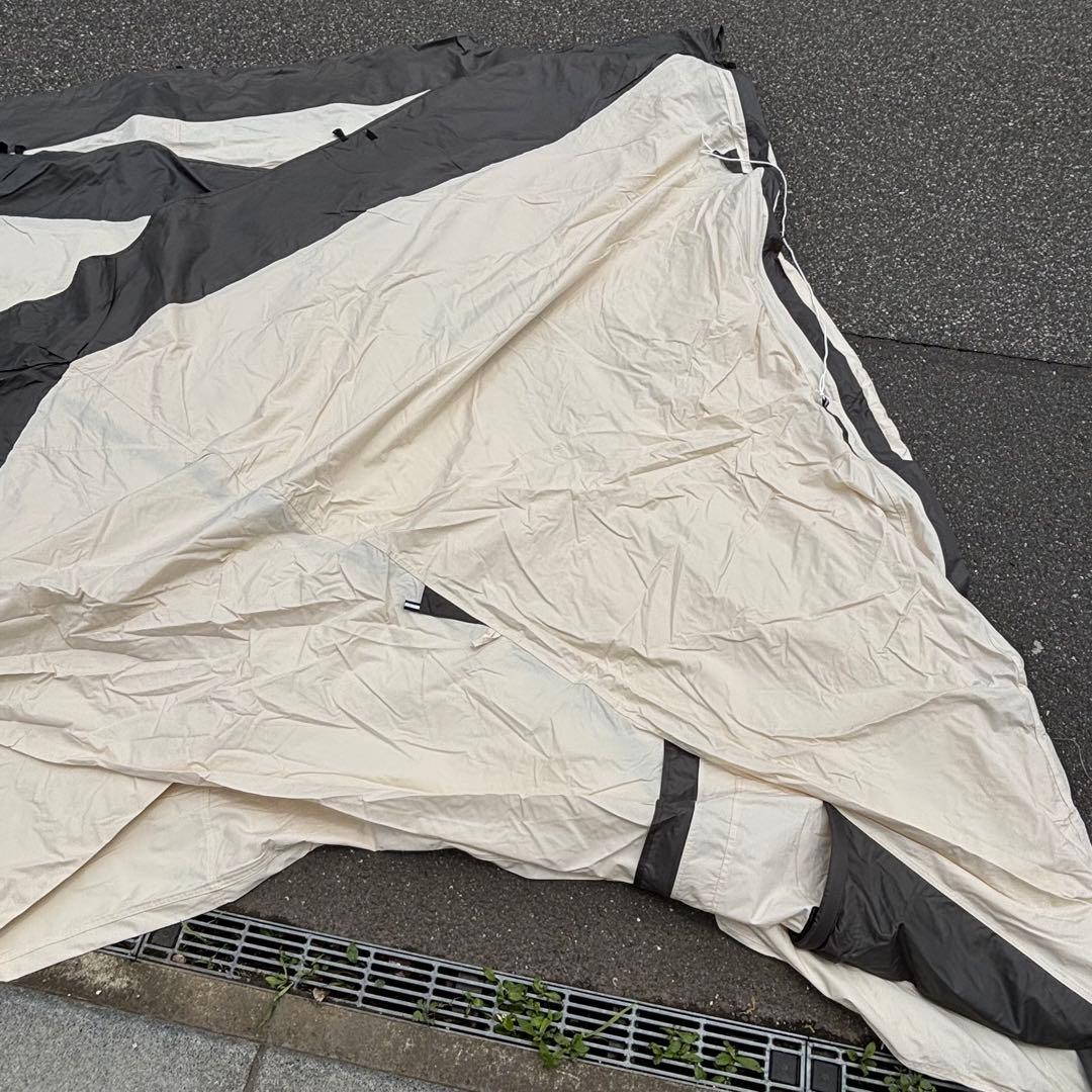 美品　オガワ ツインピルツフォークTCコットン　3345二又ポール付き