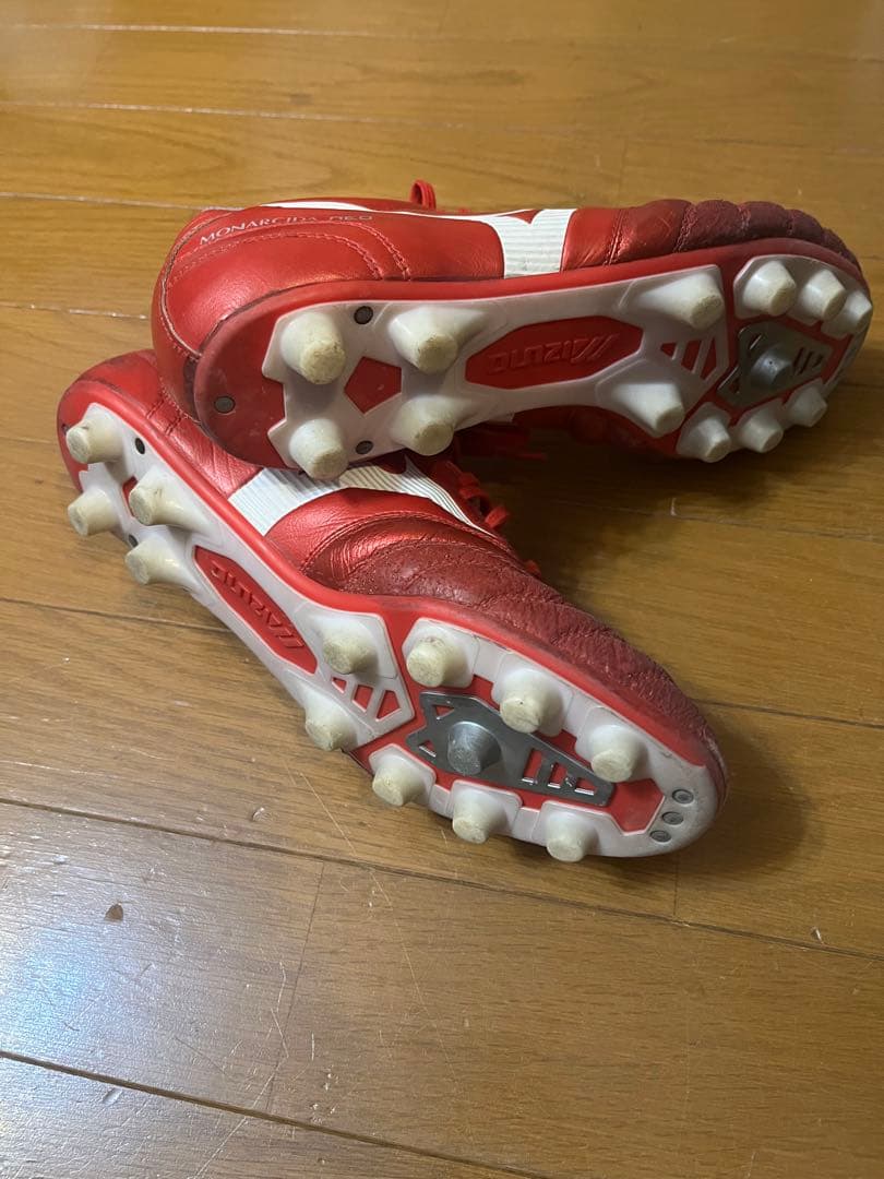 Mizuno Monarcida REO レッド スパイクシューズ　26.5