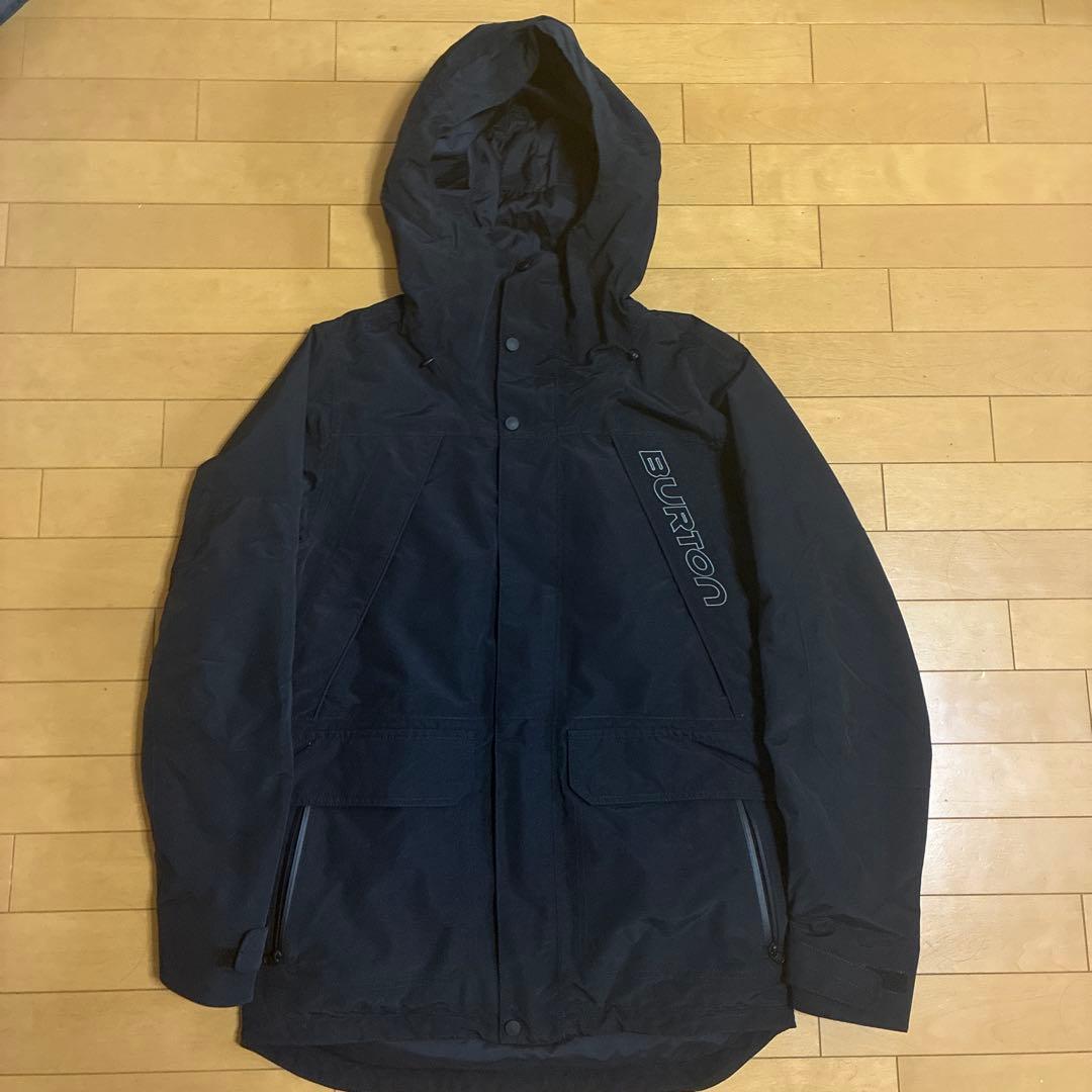 BURTON マウンテンジャケット ブラック S スノボ ウェア 防水 テック系