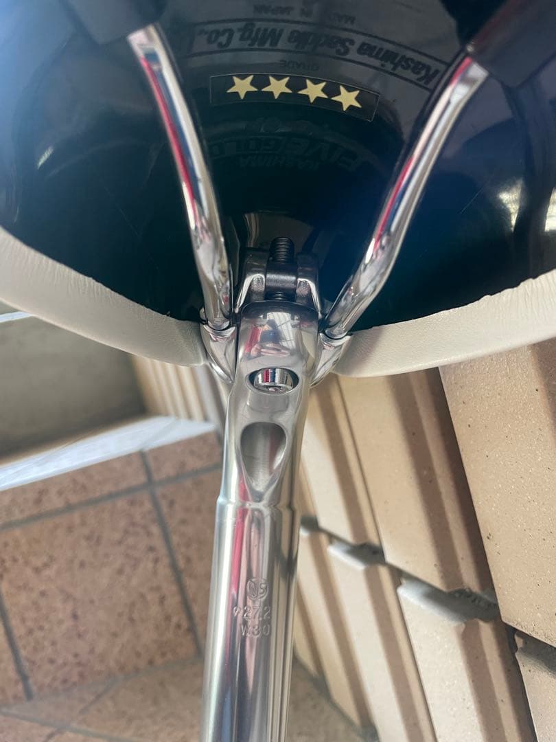 KASHIMAX FG 8P W30 （ NJS）とシートポスト（NJS）