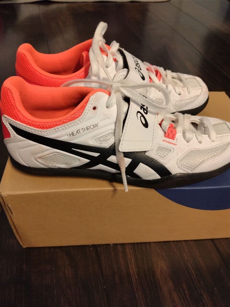 asics HEAT THROW スパイクシューズ 23cm　投てき　円盤　砲丸