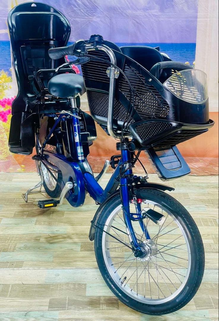 【限定価格！】パナソニックギュット⭐️13AH子供乗せ電動アシスト自転車Y3261