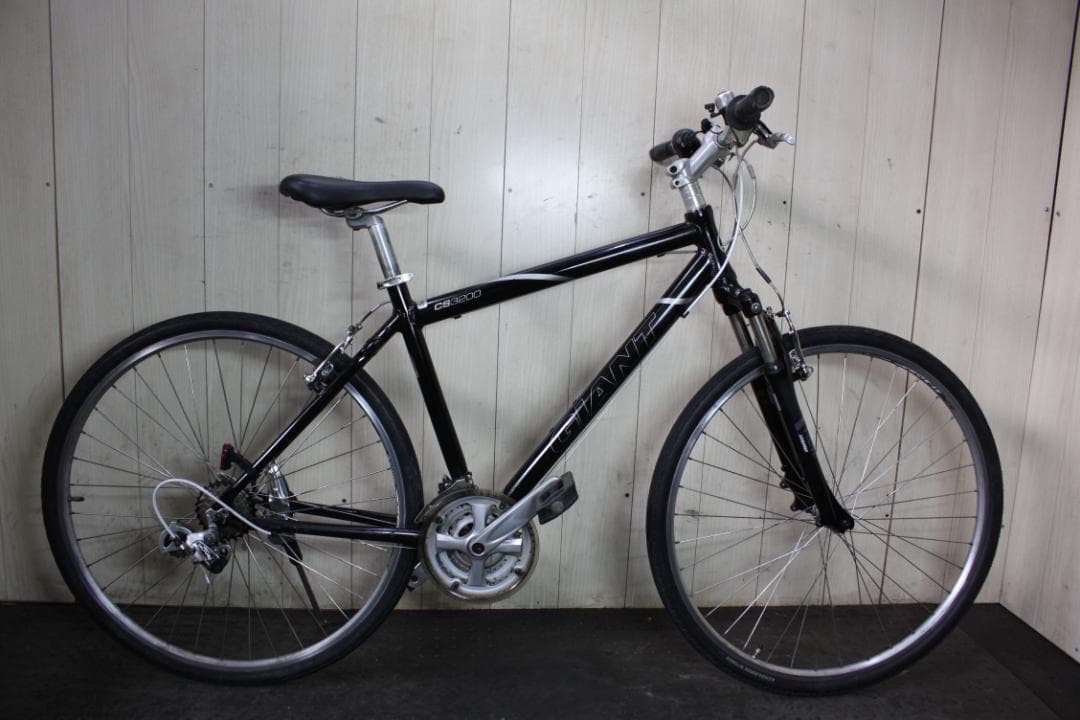 GIANT CS-3200 700C アルミ 21速 480mm クロスバイク黒