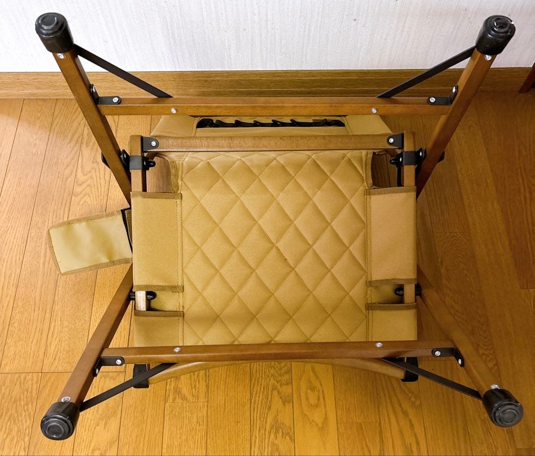 WAQ Folding Wood Chair チェア タン