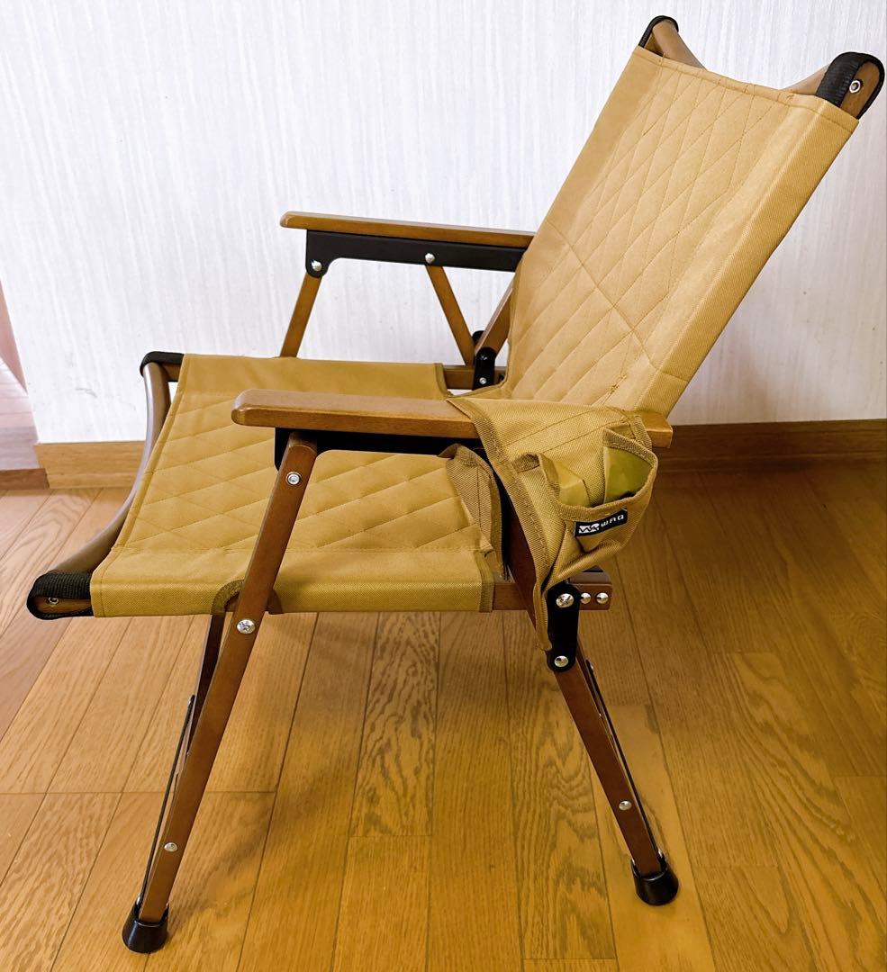 WAQ Folding Wood Chair チェア タン