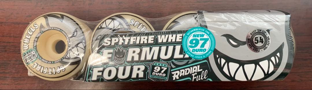 スケートボード SPITFIRE FORMULA FOUR 97 DURO 54mm