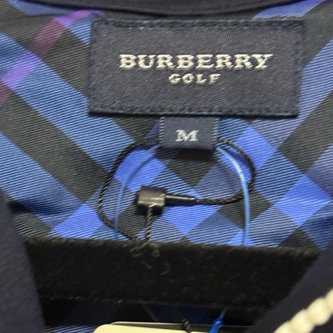 【新品タグ付き】　Burberry golf パーカー/ネイビー