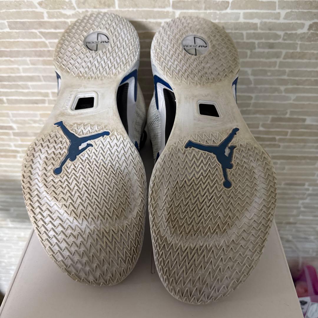 Air JORDAN36 PF NIKE ホワイト、ブルー、ブラック