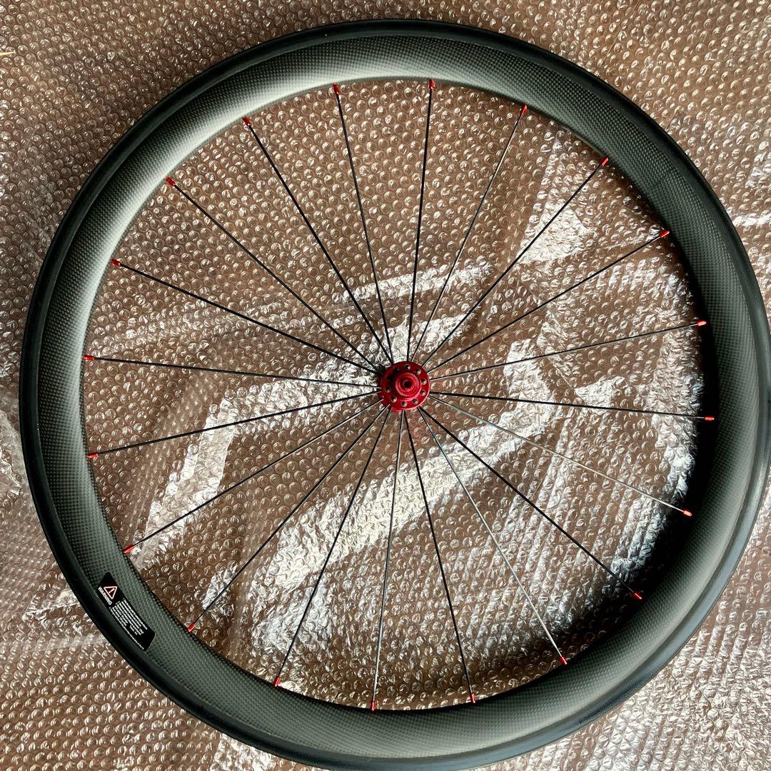 軽量LWCホイール SL 50mm クリンチャー リム 前後1371g【良品】