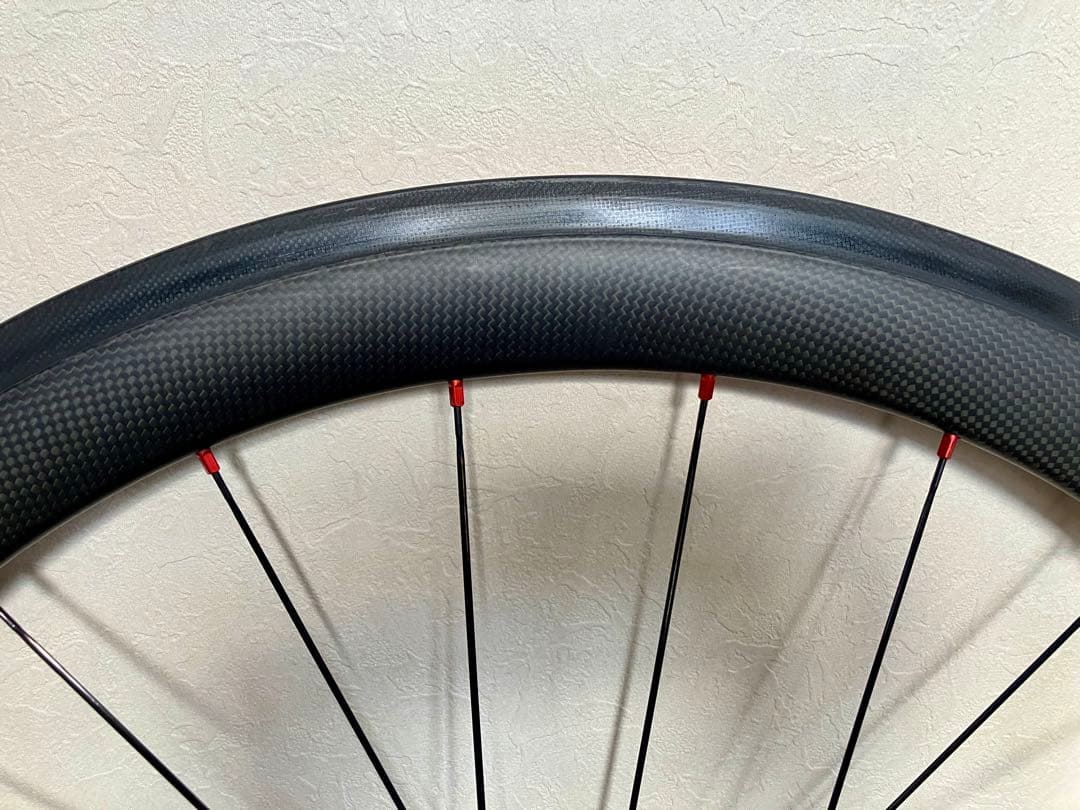 軽量LWCホイール SL 50mm クリンチャー リム 前後1371g【良品】