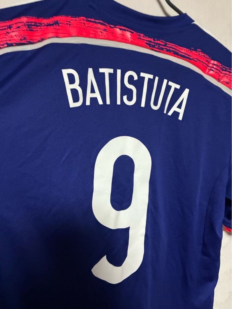日本代表 ユニフォーム バティストゥータ 14-15 ブラジルW杯 Oサイズ