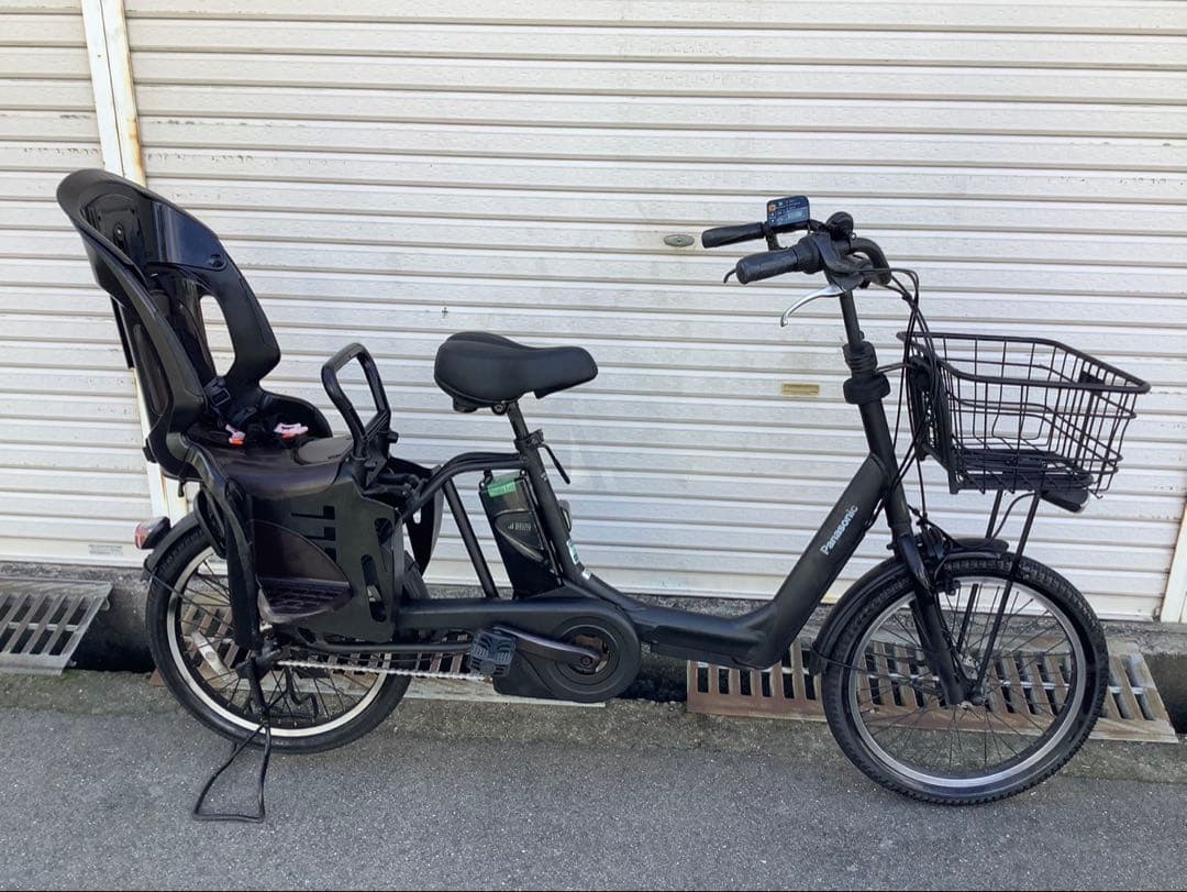 パナソニック新機種電動アシスト自転車gyuttoアニーズ20インチブラックボディ