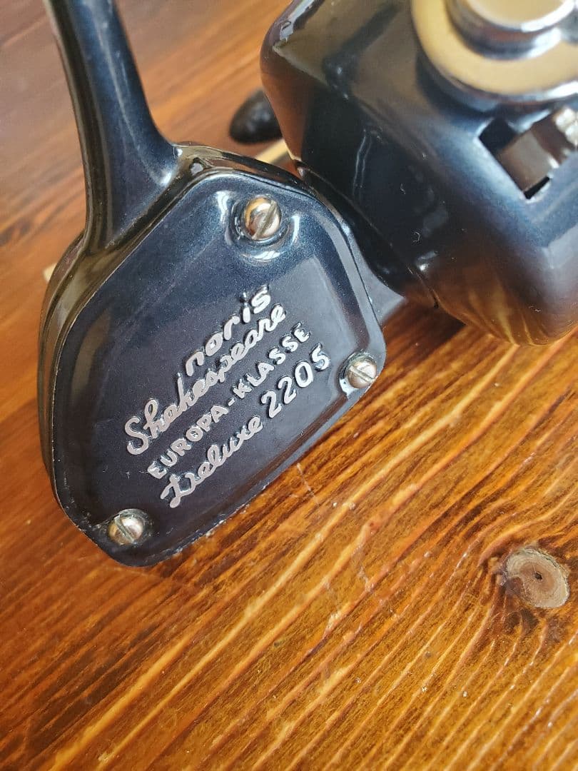 激レア シェイクスピア ノリス デラックス2205 スピニングリール　左
