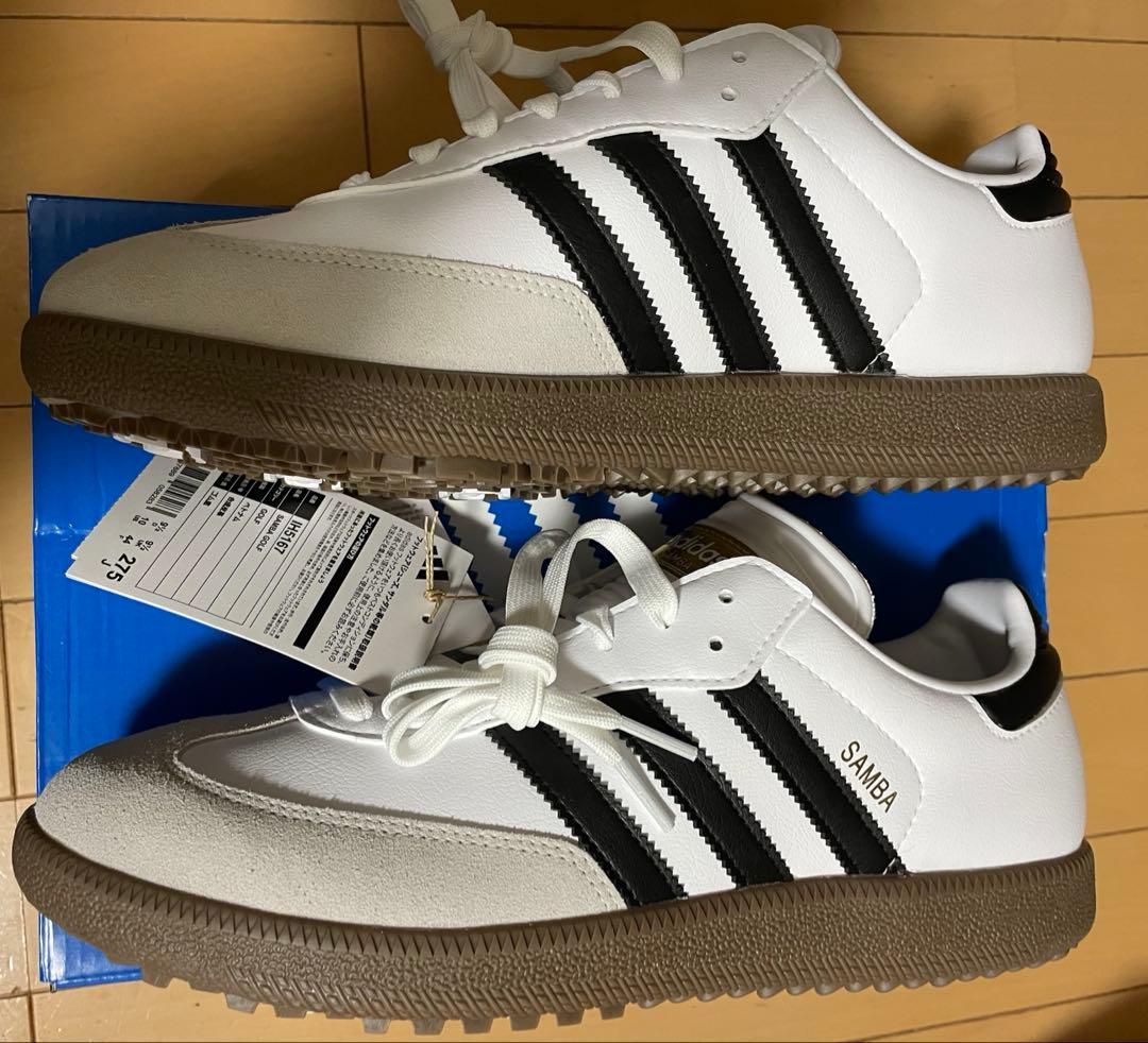 【新品未使用】サンバゴルフ adidas Golf アディダス ゴルフ 28cm