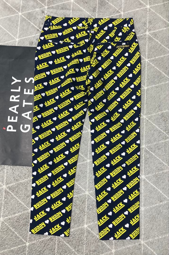 新品 ジャックバニー 2WAYストレッチツイルボンディングパンツ(6)LL/紺