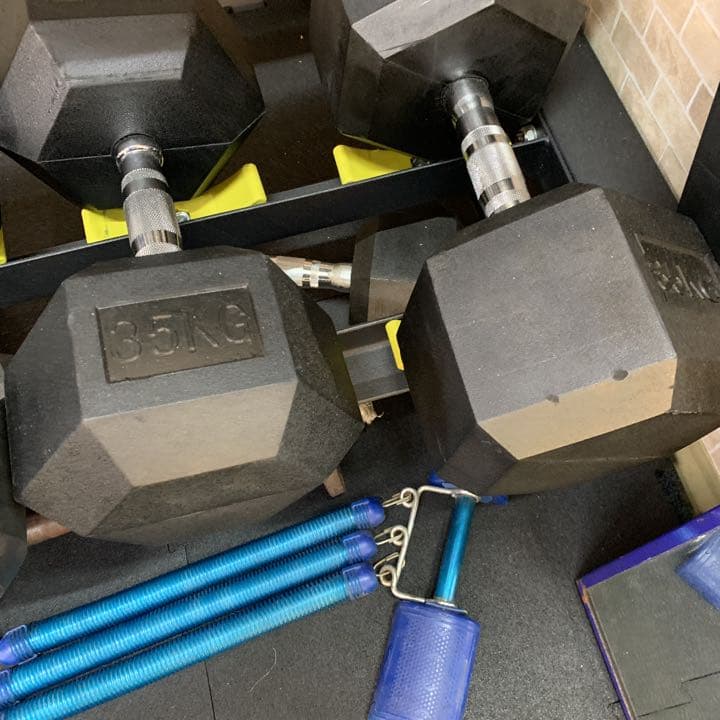 ヘックス  ダンベル　5kg 2個