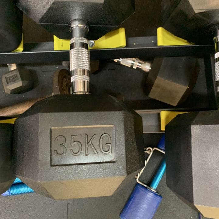 ヘックス  ダンベル　5kg 2個