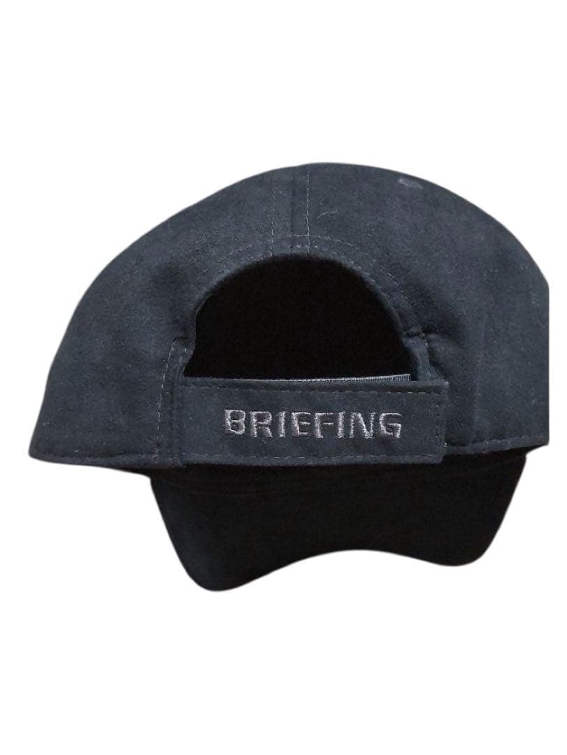 BRIEFING GOLF ブリーフィング スエード ロゴ キャップ ゴルフ