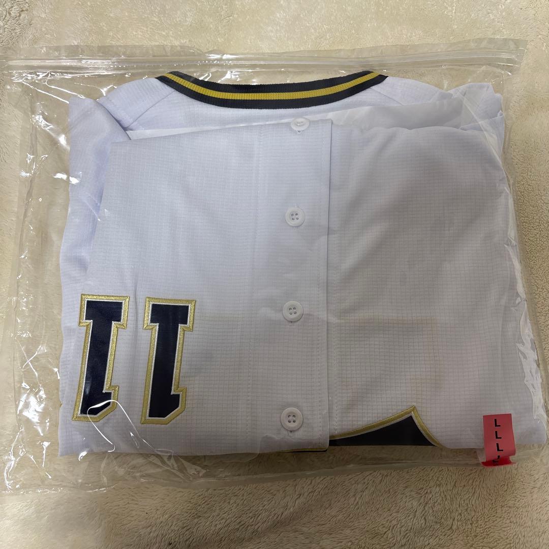 山﨑福也　Buffaloes ユニフォーム Lサイズ 背番号11