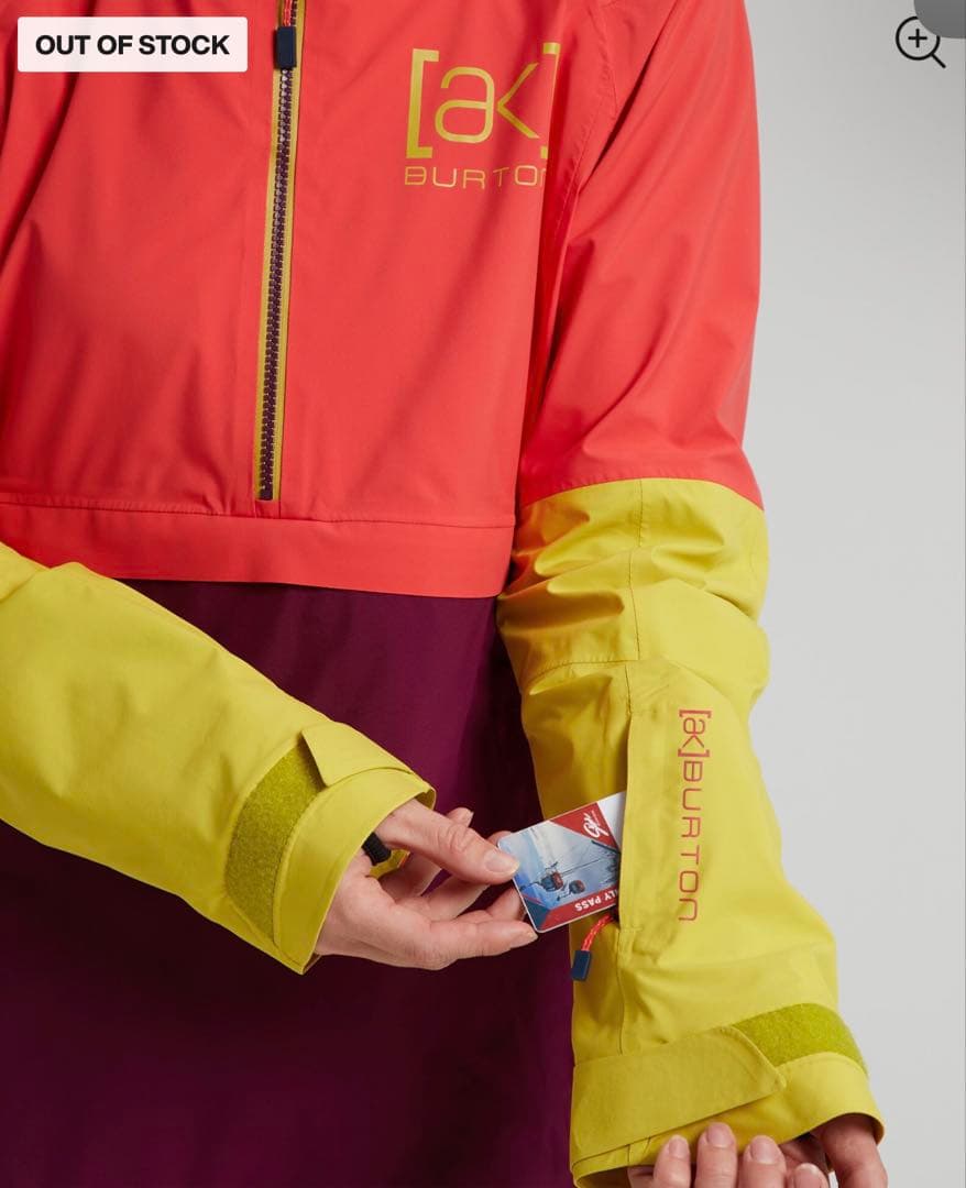 バートン Burton [ak] スノーボードジャケット XS