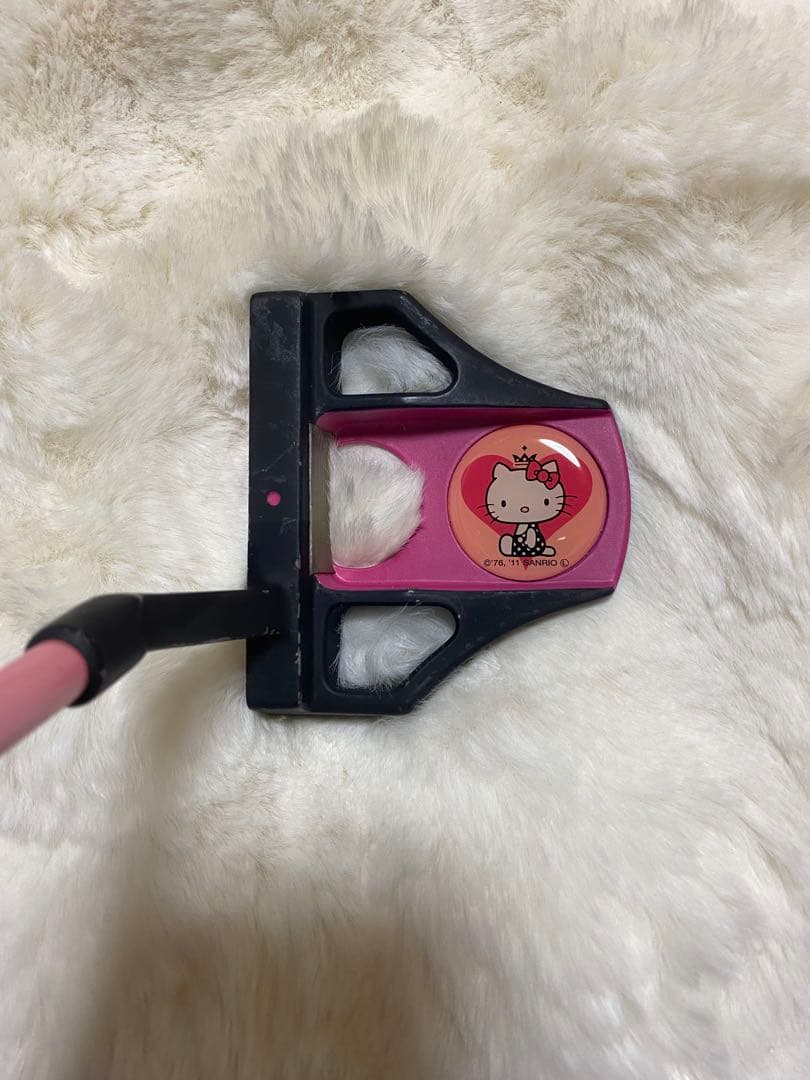 値下げしました♪ハローキティ パター サンリオ 中古希少品