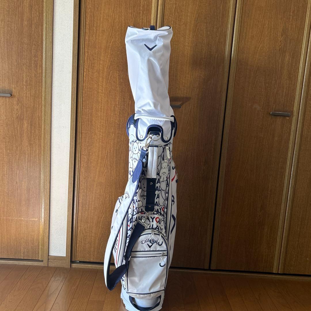 Callaway キャディバッグ スタンド付き ホワイト