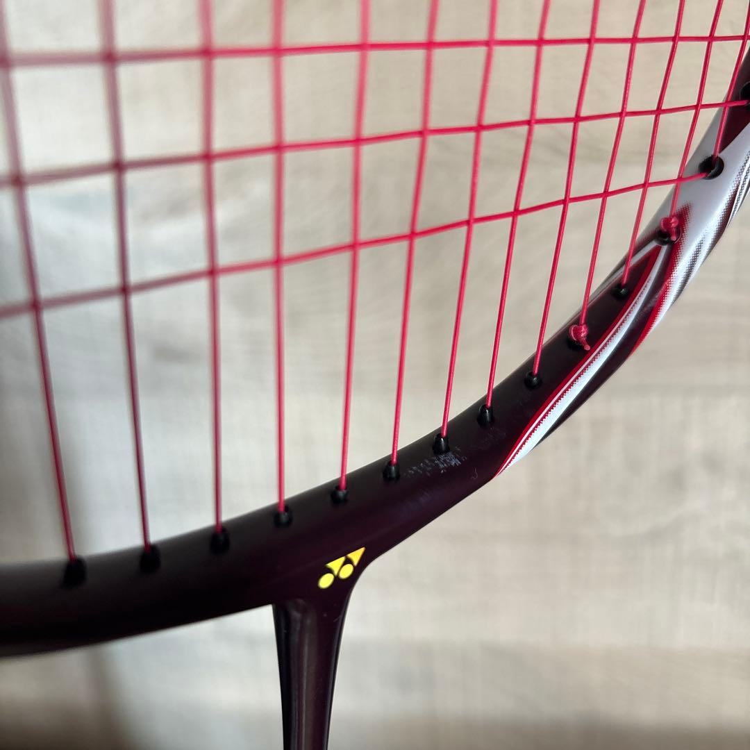 YONEX アストロクス100zzクレナイ バドミントンラケット 3UG5 2本