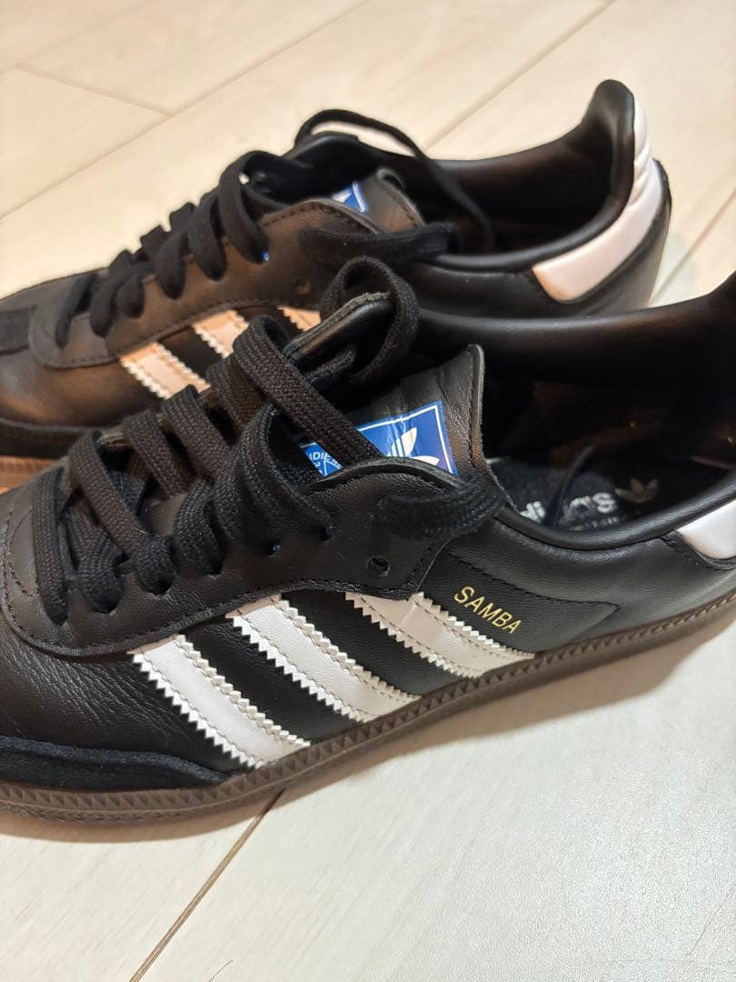 Adidas Samba ブラック/ホワイト 24.0cm
