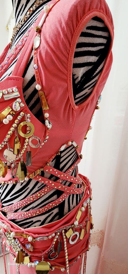 さぁやさま専用 ベリーダンス衣装　バラディドレス