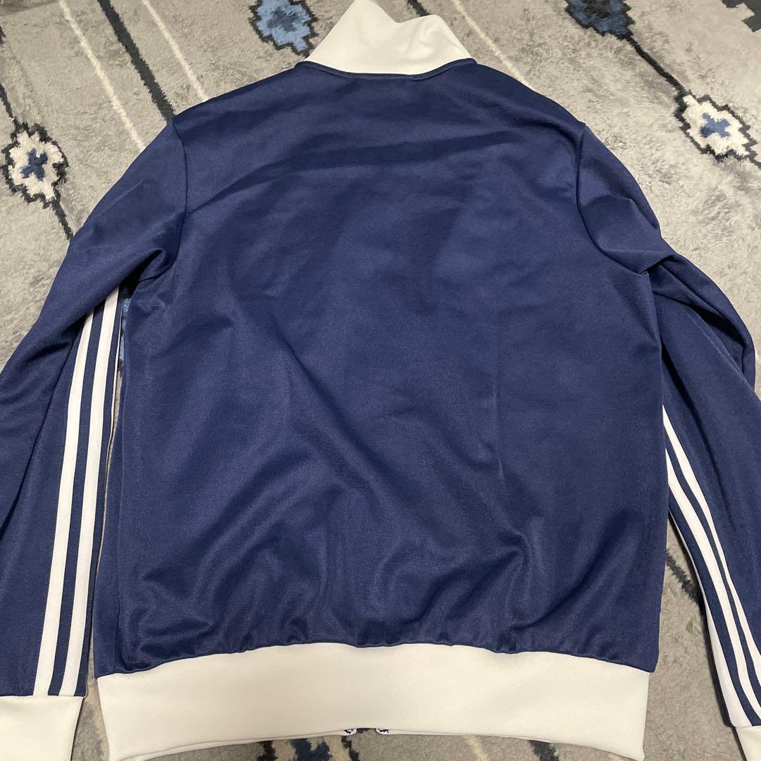 adidas クラシックTT トラックジャケット　復刻　古着　XL　ネイビー
