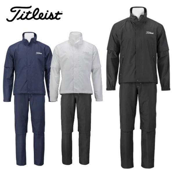 新品 タイトリスト Titleist レインウェア 上下セット XLサイズ NV