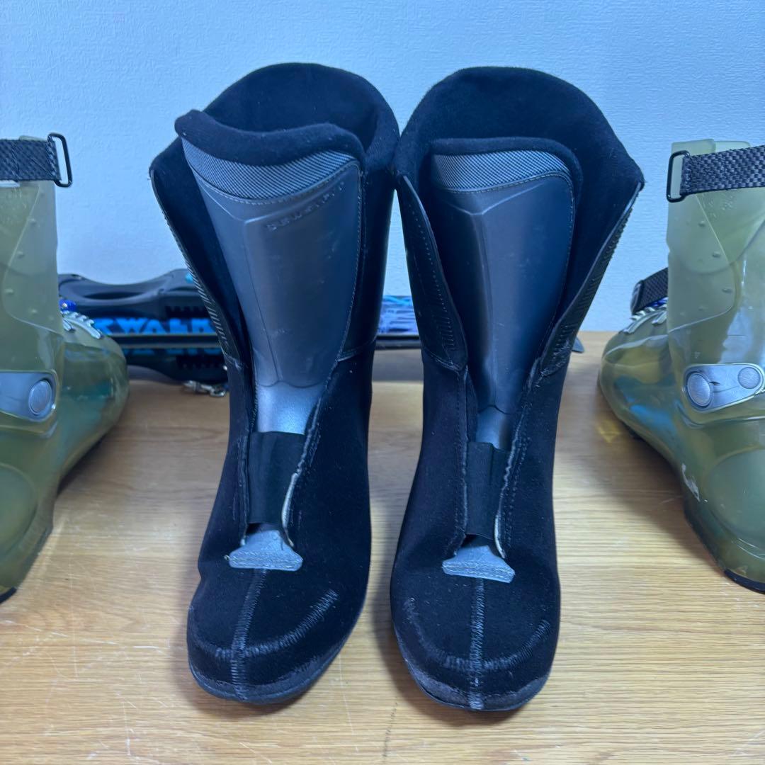 メンズ　ショートスキー　ファンスキーセット　Salomon 27-27.5cm