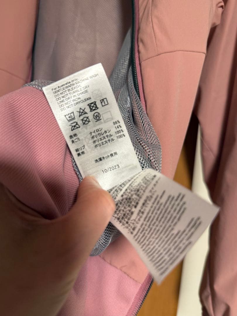 Oakley Elevate wind jacket ピンク US Mサイズ