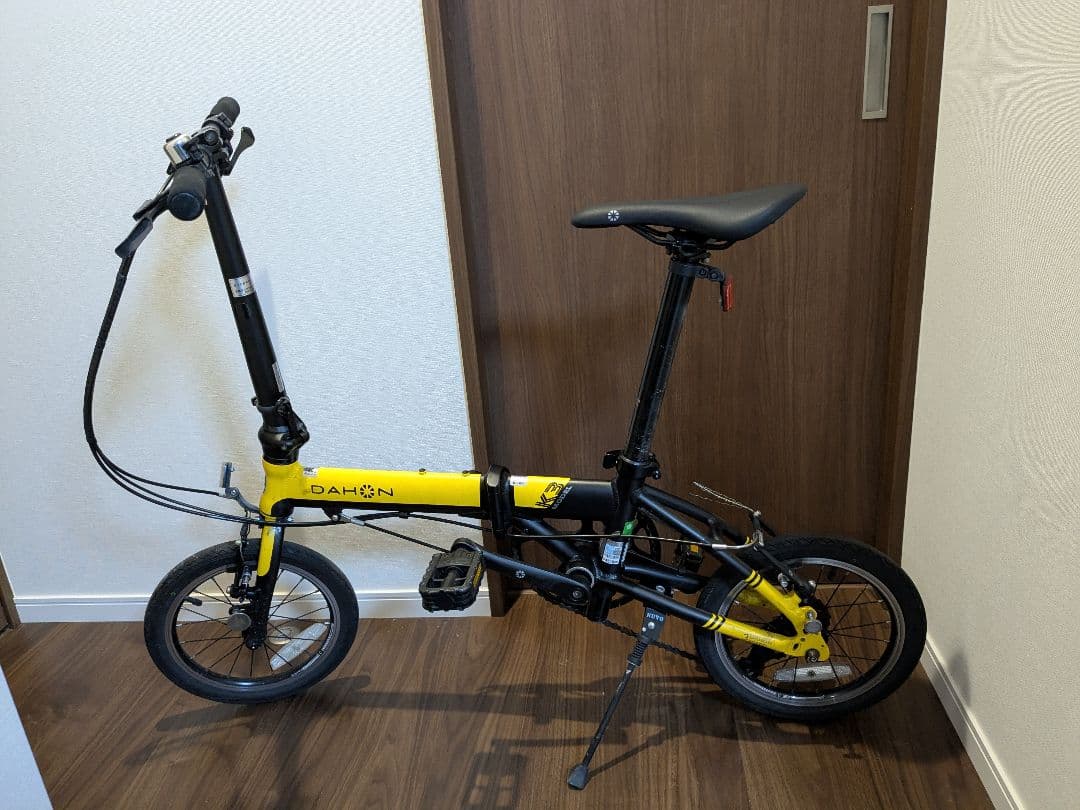 DAHON K3 折りたたみ自転車 イエロー