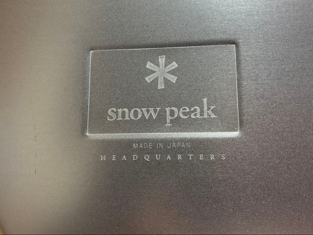 【未使用品】スノーピーク　焚火台L HEAD QUARTERS 49