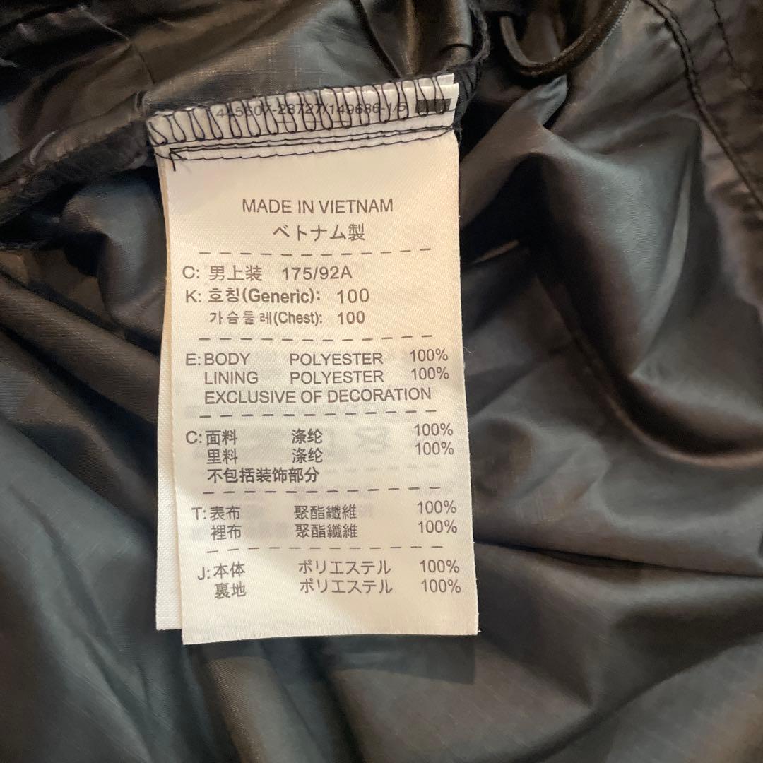 NIKE GOLF ハーフジップ 半袖ウィンドブレーカー　ジャケットL ブラック