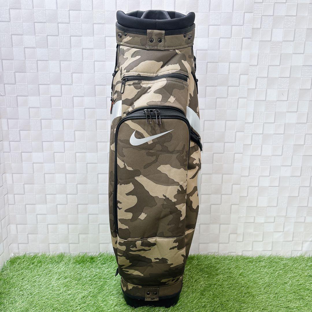 希少 迷彩 カモフラ NIKE GOLF ナイキ キャディバッグ 9型 14分割