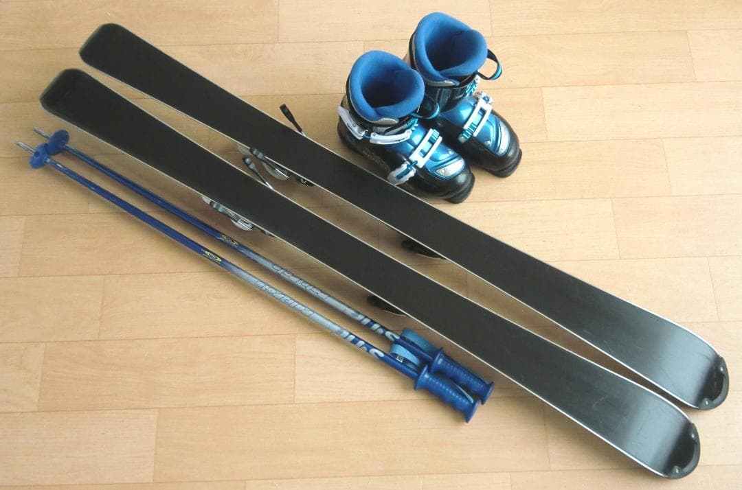 ■■送料無料■NORDICA■子供用スキーセット■板120靴22■WAX済■■