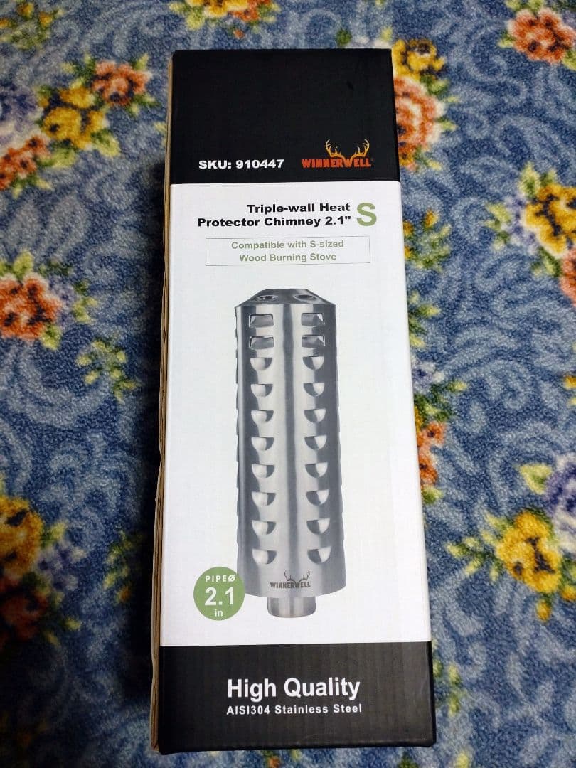 未使用 Winnerwell 薪ストーブ 二重煙突 Sサイズ