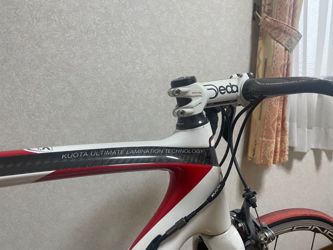KUOTA KULT ロードバイク ホワイトレッド