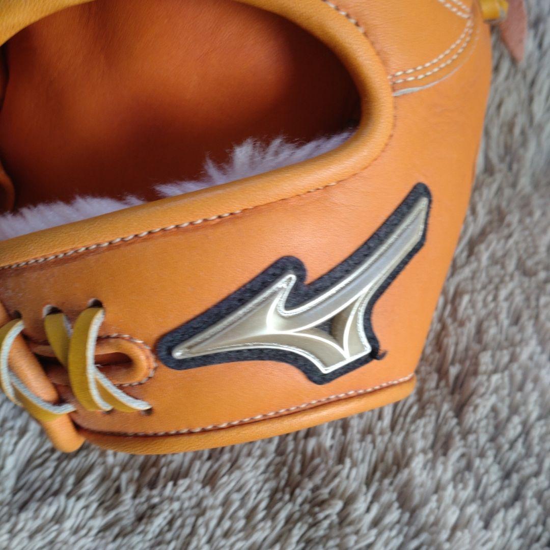 Mizuno 軟式グローブ オレンジGlobal Elite