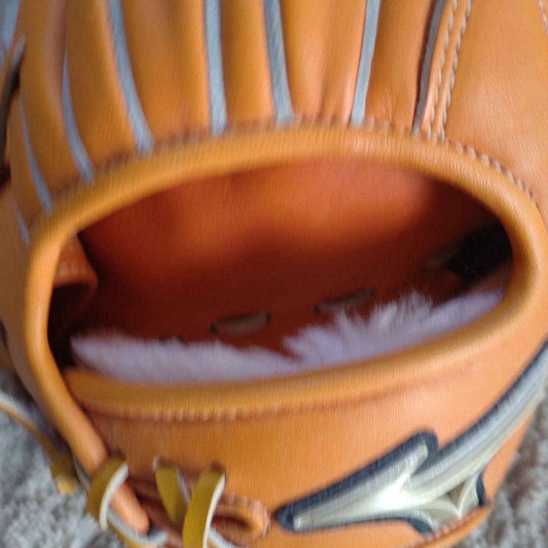 Mizuno 軟式グローブ オレンジGlobal Elite