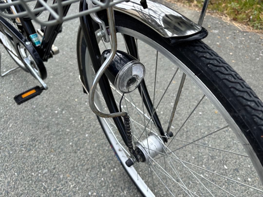 DCMパンクしにくい通学自転車　27インチ　2023/2/12購入品　手渡し