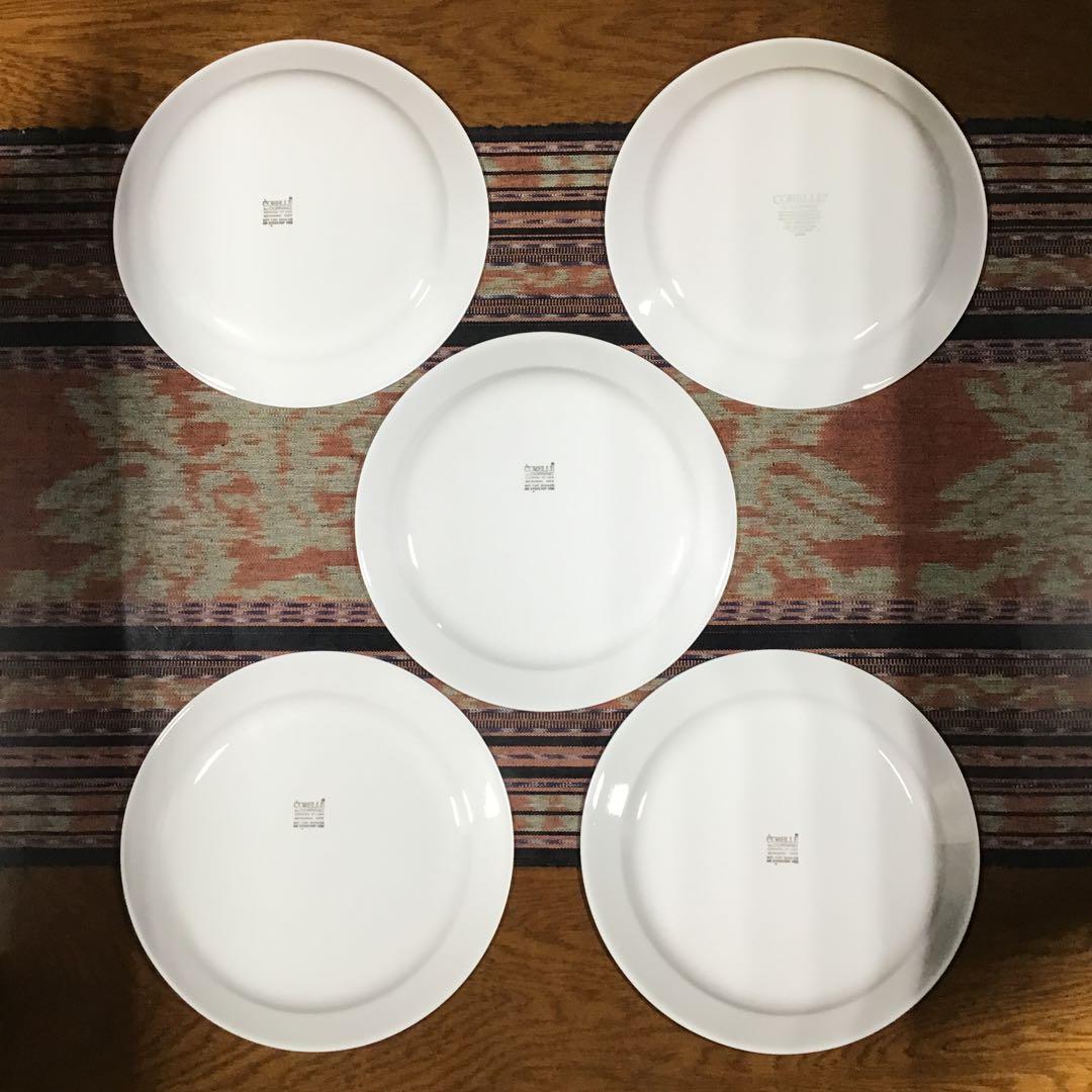 『冬うー特価』　CORELLE コレール　浅鉢　大皿　5組