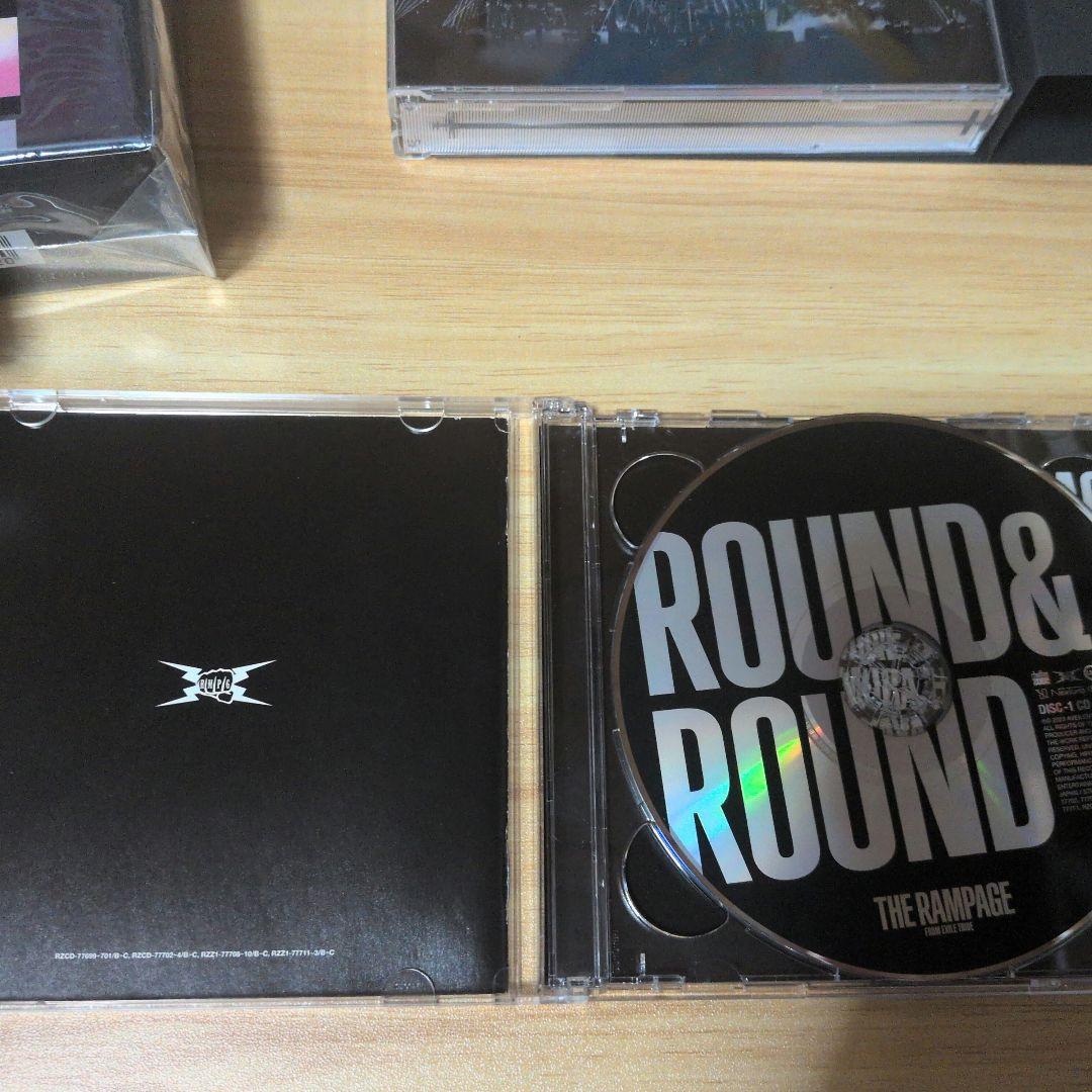 THE RAMPAGEROUND&ROUND CD+Blu-ray5thアルバム